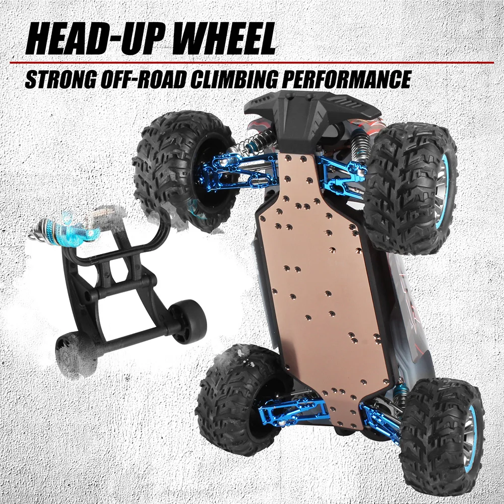 XLF F22A F21A 1:10 80 km/h RC 자동차, 4WD 2.4G 브러시리스 올 메탈 언더캐리지 리모컨, 고속 드리프트 몬스터 트럭 장난감