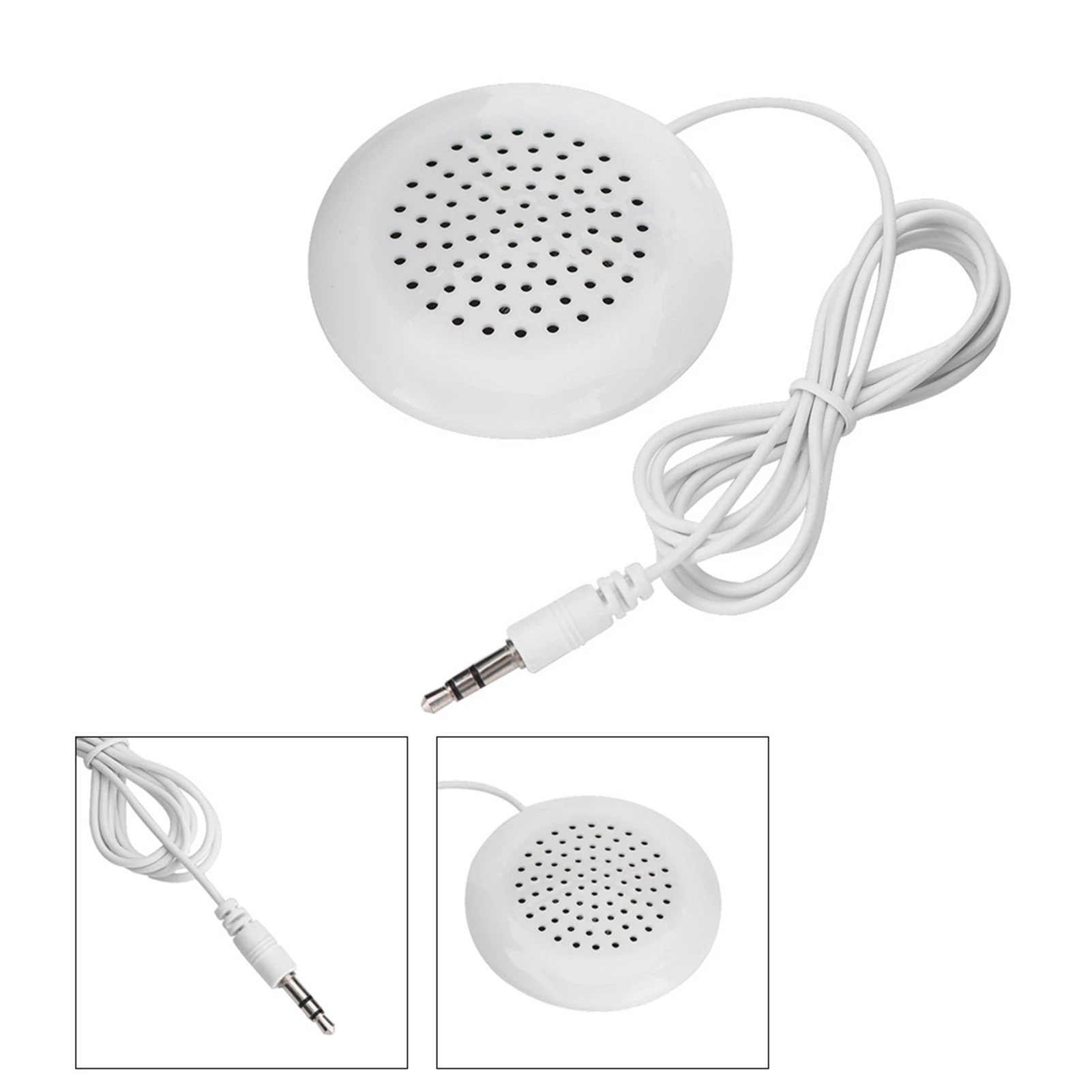 New Pillow Speaker 3.5mm Stereo Speaker for MP3 Phone Portable CD