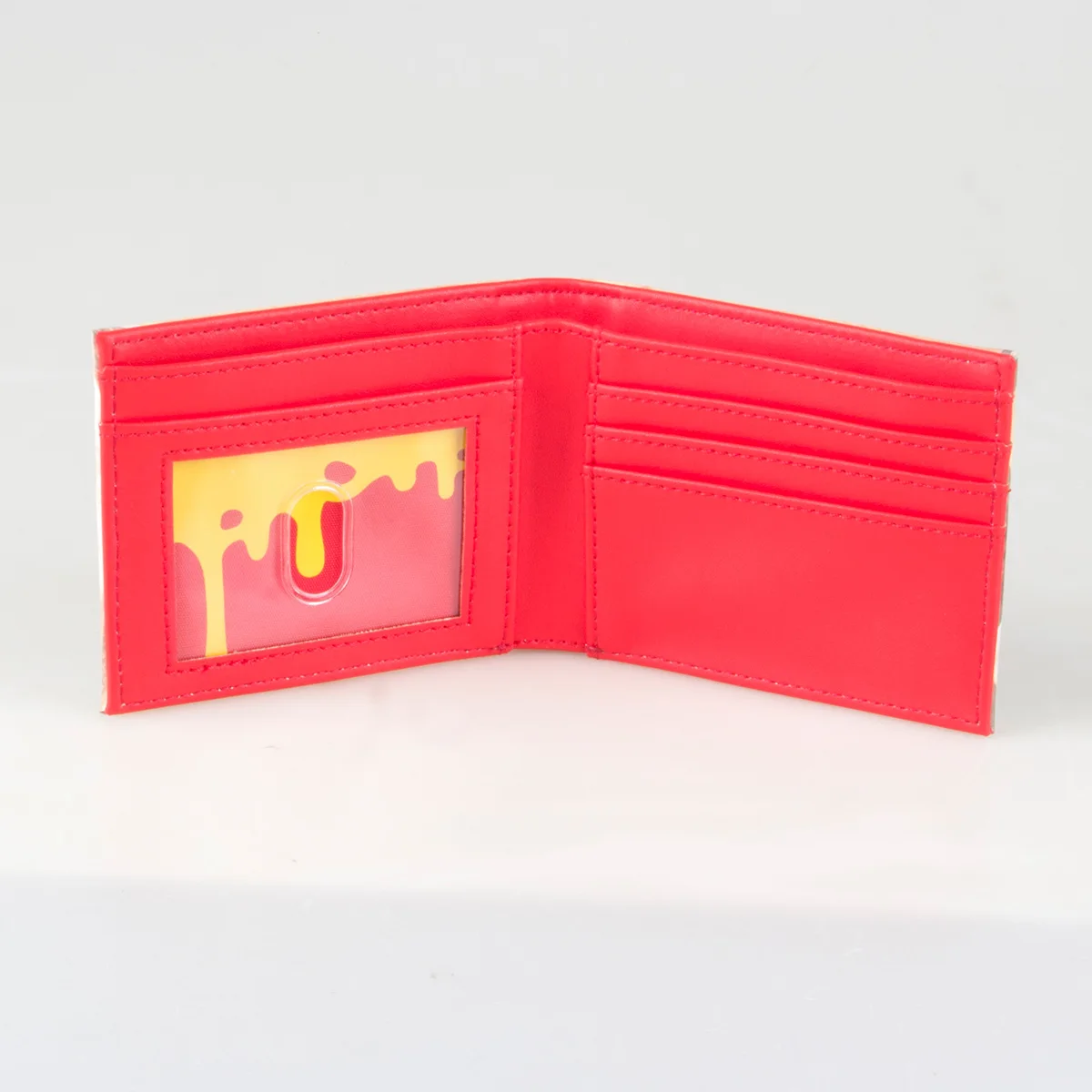 Stylish High-Quality Bread Shaped Bi-Fold Wallet Personalized Card Holder ID Card Case