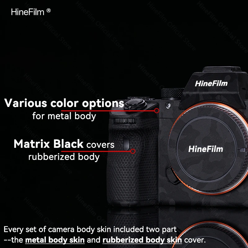 A7III A7M3 Camera Vinyl Wrap Stickers For Sony ILCE-7M3 A7RIII A7R3 Camera Decal Skins Protector Wrap Cover Sticker Film — view 3