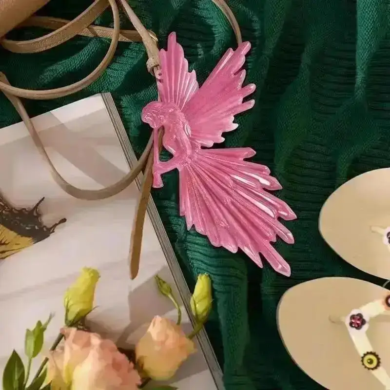 Creative Symmetrical Left And Right Blowing Flute Wings Fairy Mirror Silicone Mold Handmade Crystal Drop Glue DIY Angel Mold