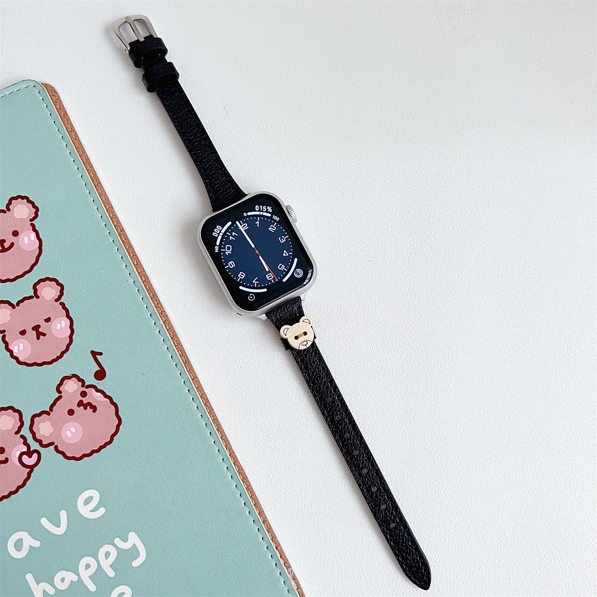 Watch Band For iWatch 42/44/45/46/49mm 38/40/41mm PU leather Fashion Watch Strap for Watch Series Ultra2 Series 10/9/8/7/6/5/4/3/2/1_voghion.com