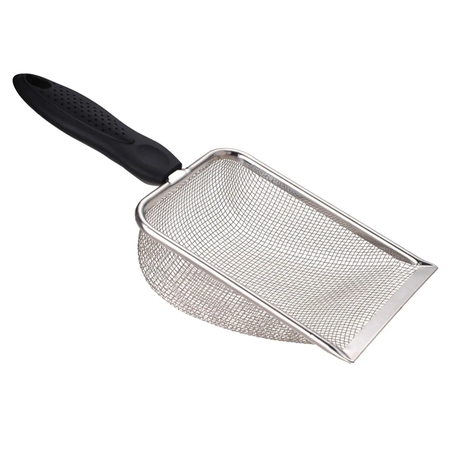 Pet Cleaning Tools Stainless Steel Reptile Sand Shovel Cat Litter Shovel Scoop