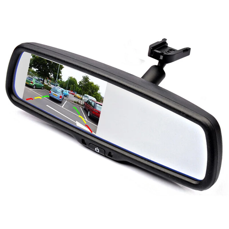HD Dashcam Mit Rückfahrkamera Spiegel Monitor