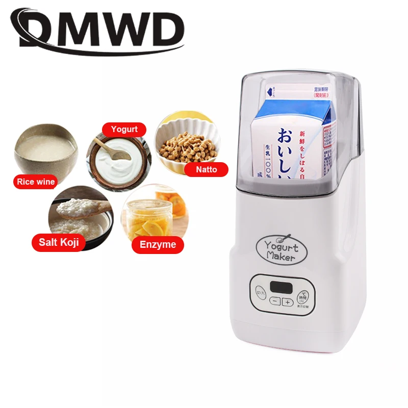 Electric Yogurt Maker Multifunction Full-Automatic Natto Fermenting Machine Japanese Leben Caspian Yoghurt Fermenter 110V 220V 3