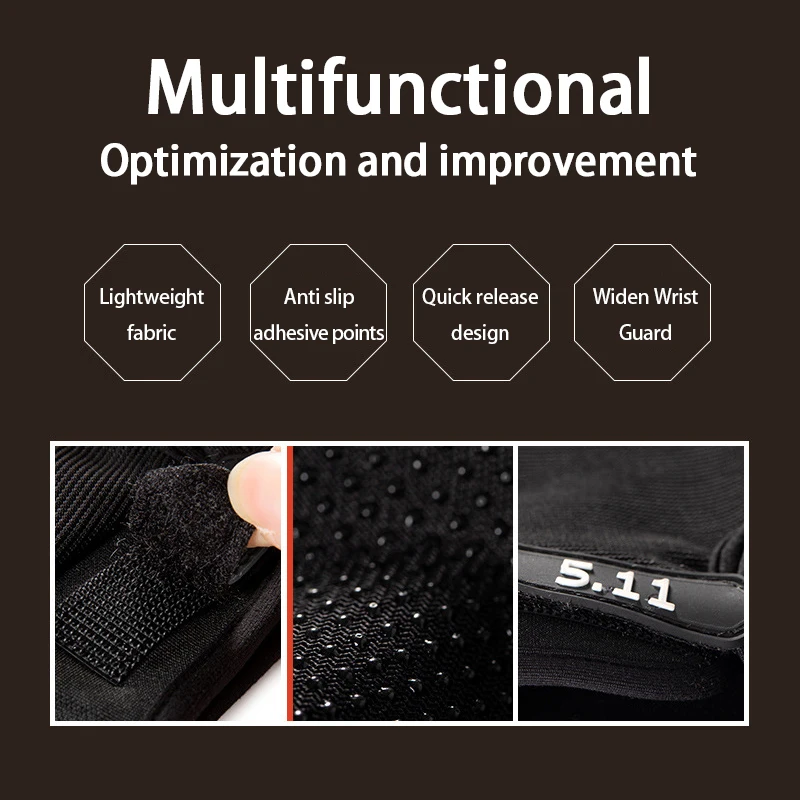 1 Pair Anti Slip Half Finger Men's Gloves Outdoor Tactical Gloves Sports Shooting Hunting Airsoft Motorcycle Cycling sports gloves finger gloves tactical gloves