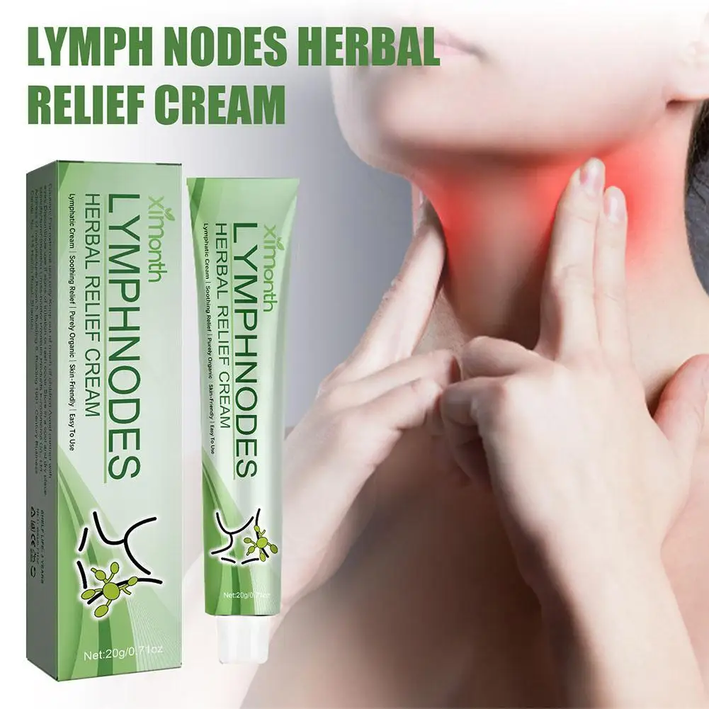 

20g Lymphatic Dredging & Soothing Ointment Improves Neck Breast Armpit Anti-Swelling Lymph Node Repair Massage Cream Health Care