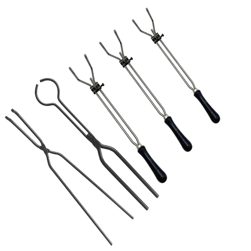 DIY Crucible Tongs Hinge Style Gold Melting Furnace Holder Clamp Gold Silver Metal Refining Casting Jewelry Making Tool