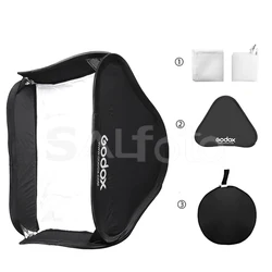 Original Foldable Softbox for Bowens Flash Holder Mount - Multiple Sizes Available (Single Softbox)
