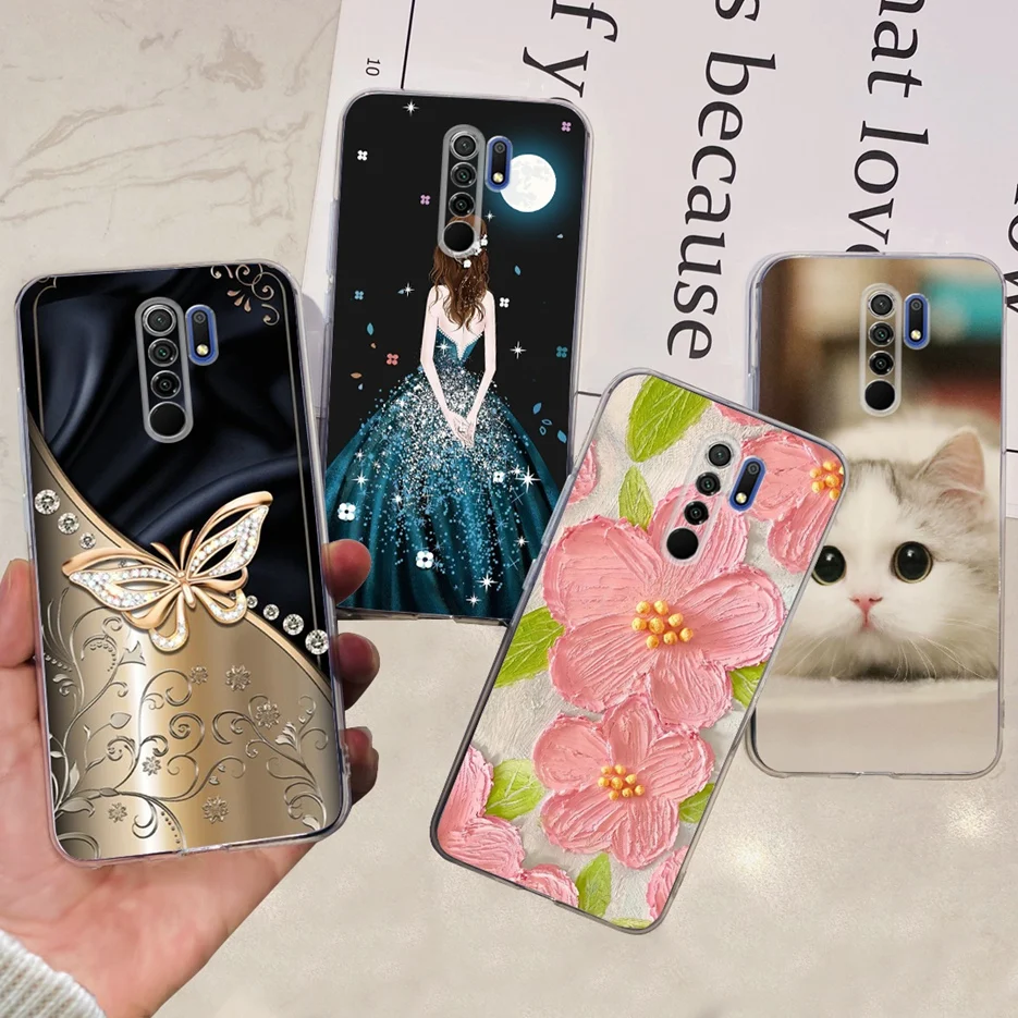 Stylish Painted Soft Silicone Phone Case - Enhanced Back Cover Bumper