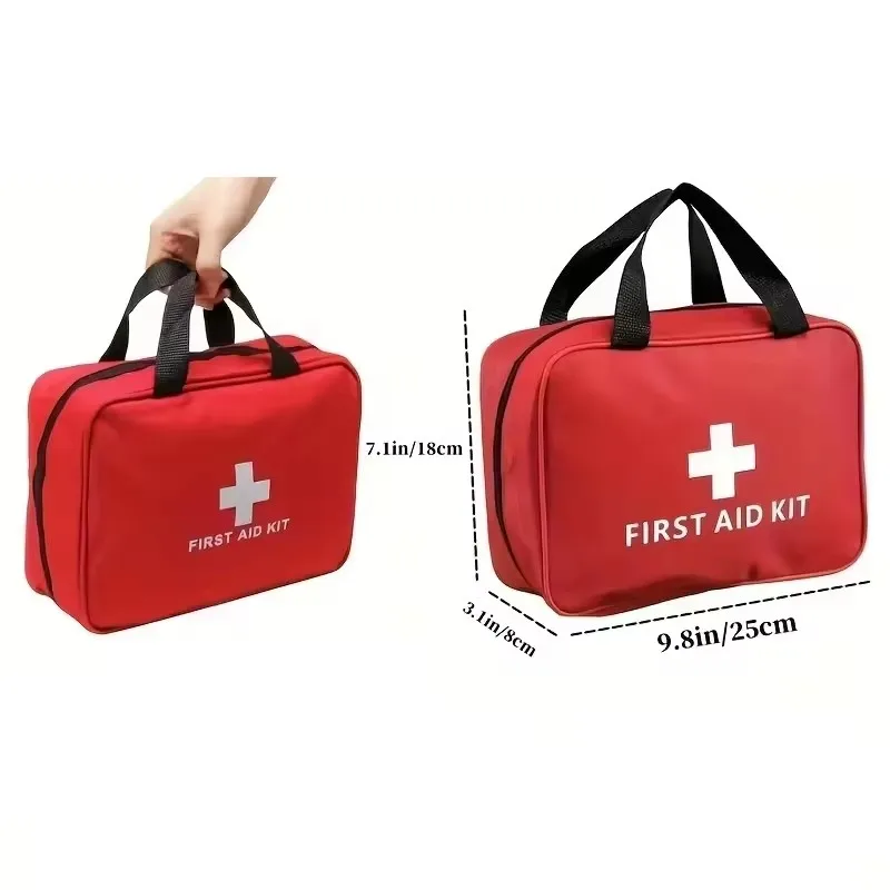 184pcs Portable First Aid Kit 6