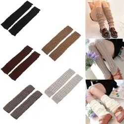 Compression Calf Sleeve Long Stocking Warmers Leg Socks Knit Cable Warm Sock Long Crochet Knitted Sock Womens Winter Warm Socks