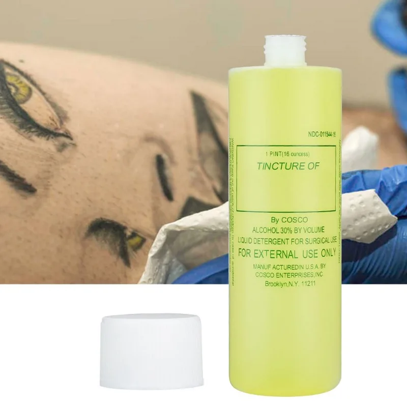 480ML Tattoo Green Soap Supplies Tattoo Machine Cleaning Analgesic Effect Wound Skin Aftercare Cleaning Liquid Soap Ink