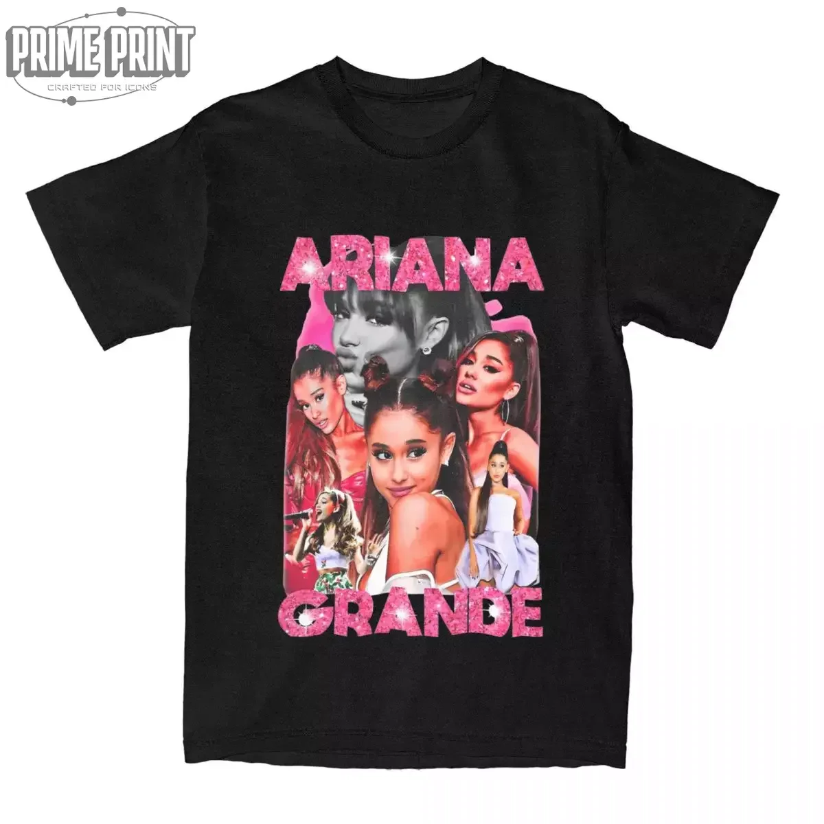 

Повседневная футболка Ariana Singer 2024, мужские футболки из чистого хлопка с круглым вырезом, футболки с коротким рукавом, идея для подарка, одежда