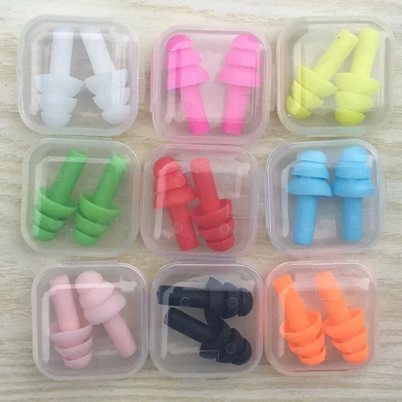 Soft Silicone Ear Plugs Insulation Ear Protection Earplugs Anti Noise Snoring Sleeping Plugs for Travel Noise Reduction 2