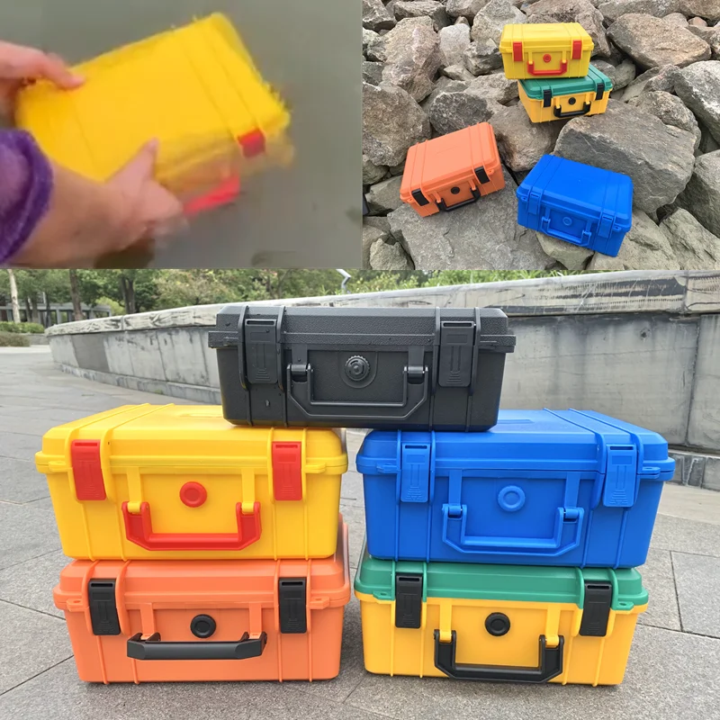 Tool Case Tool Box Storage Box Storage Case Tool Box Hardware Equipment Waterproof Case Rigid Box for Tools Pelican Large Hard Case Suitcase Flight With Foam