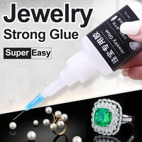 20g 10g Waterproof Super Jewelry Gemstone Glue Extra Strong Instant Adhesive Fast Dry Cyanoacrylate 502 Acrylic Transparent Bond 1