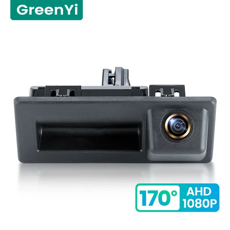 GreenYi AHD 자동차 후방 카메라, 아우디 A3 A4 B8 B9 A4L 폭스바겐 티구안 투란 L 투아렉 스코다 옥타비아 ..
