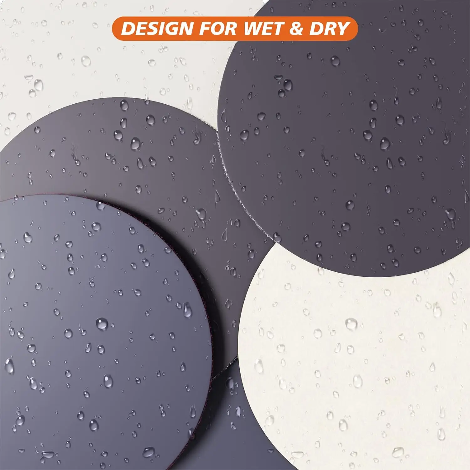 30/15PCS Round Wet Sanding Sheet Polishing Sandpaper for Car Headlight Restoration Grinder Accessories Sanding Discs Paper 3