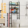 Floor to Ceiling Storage Rack, Bathroom Organizer, Kitchen Toilet, Household Items 3