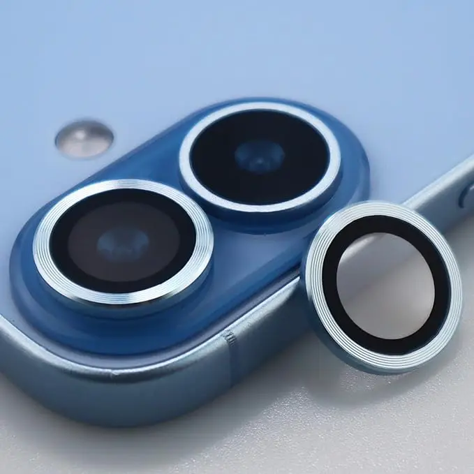 Premium Camera Lens Protector - Metal Tempered Glass with 9H Explosion-Proof and Anti-Scratch Protection
