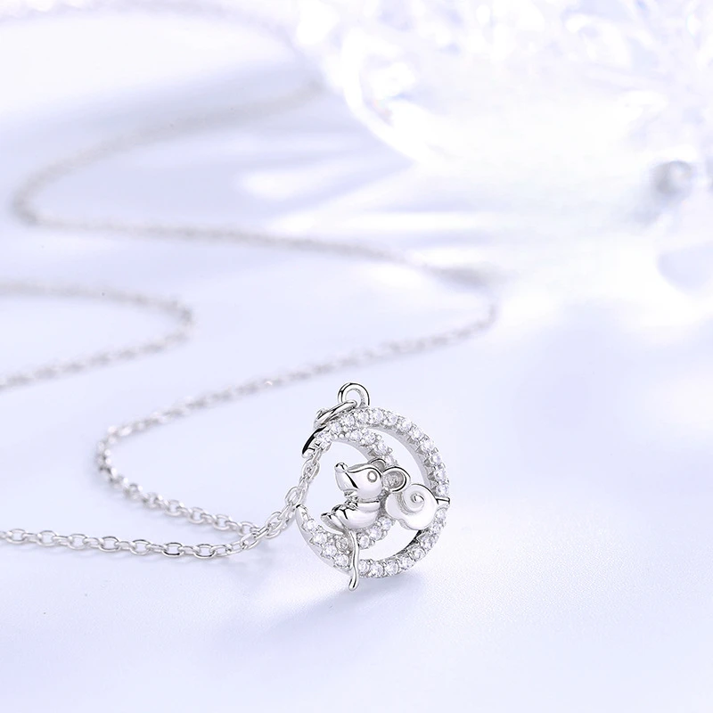 

Женская цепочка на воротник Y2K, из серебра 2024 пробы