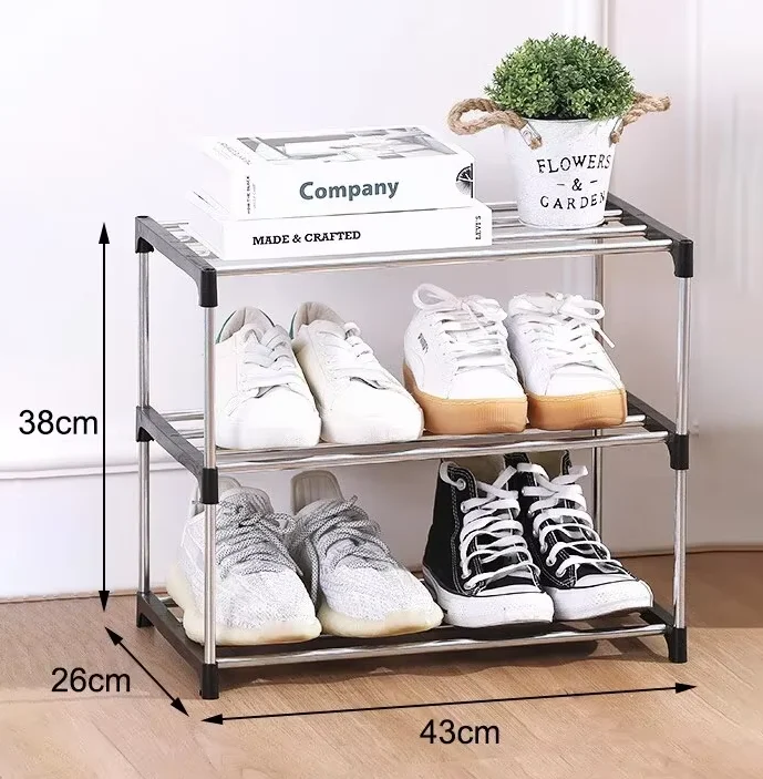 Compact Multi-Layered Shoe Rack