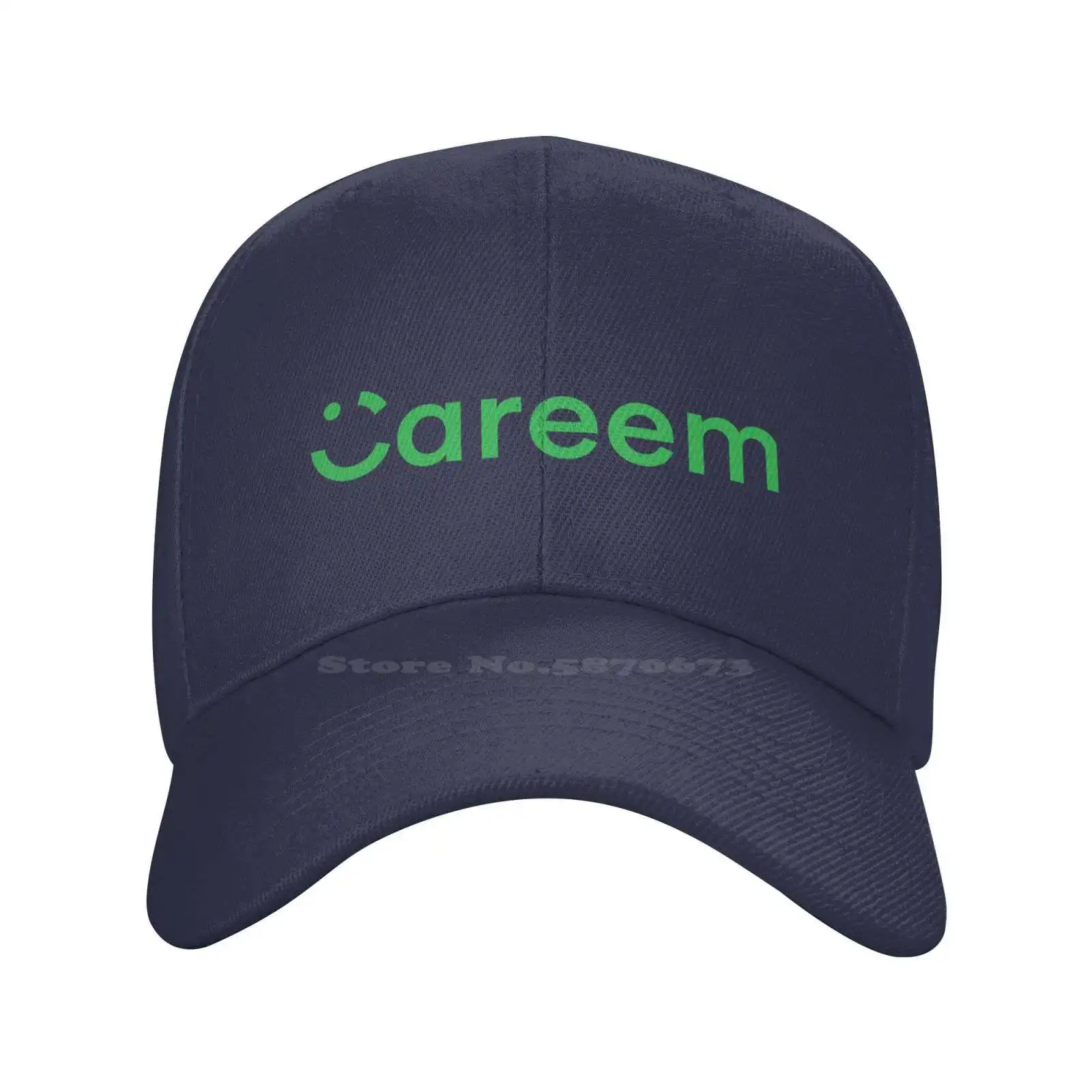 

Повседневная джинсовая бейсбольная кепка Careem с графическим логотипом