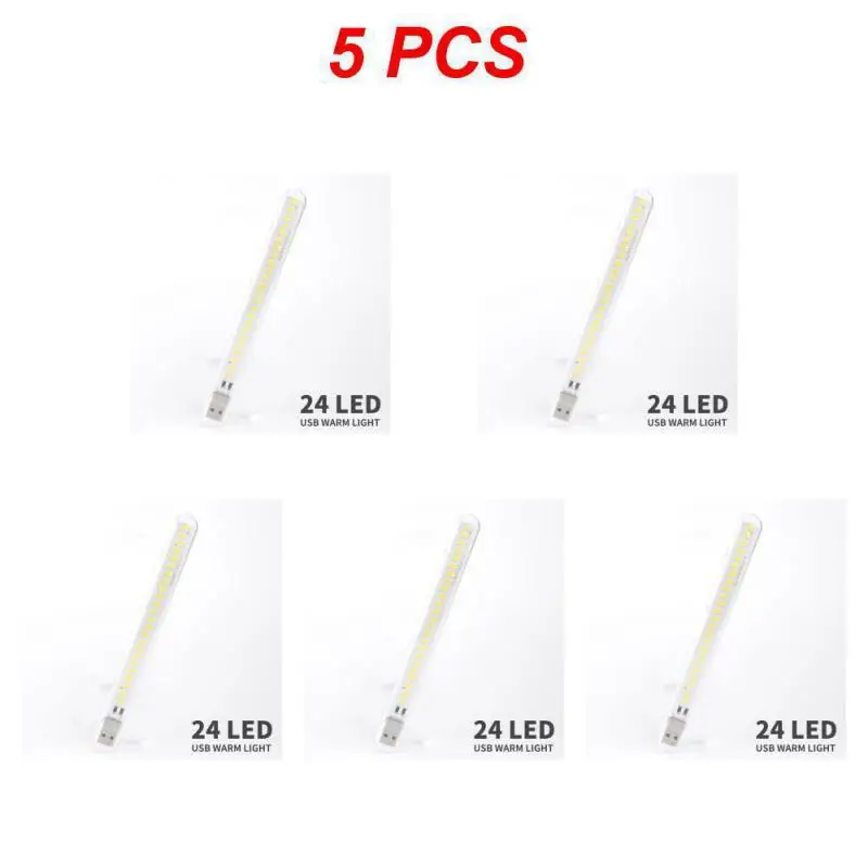 5PCS Warm light