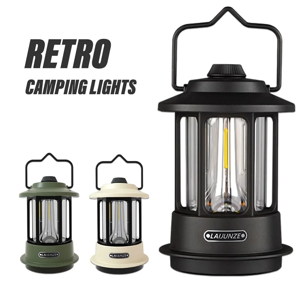 Portable Lanterns Camping Light Camping Lamp Portable Flashlight Camping Lantern Portable Torch Rechargeable Portable Lanterns for Camping