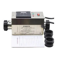 3KW 220V Pool Heater Electric Swimming Pool and SPA Bath Heating Tub Water Heater Thermostat 220V Swimming Pool Accessories 2