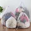 Big Size Large Washing Laundry Bag Mesh Organizer Net Dirty Bra Socks Underwear Shoe Storag Wash Machine Cover Clothes 6