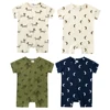 2025 Summer Infant Unisex Clothes Cute Newborn Baby Romper Knitted Stripes Cotton Soft Jumpsuit Toddler Boy Girl Pajamas Rompers 2
