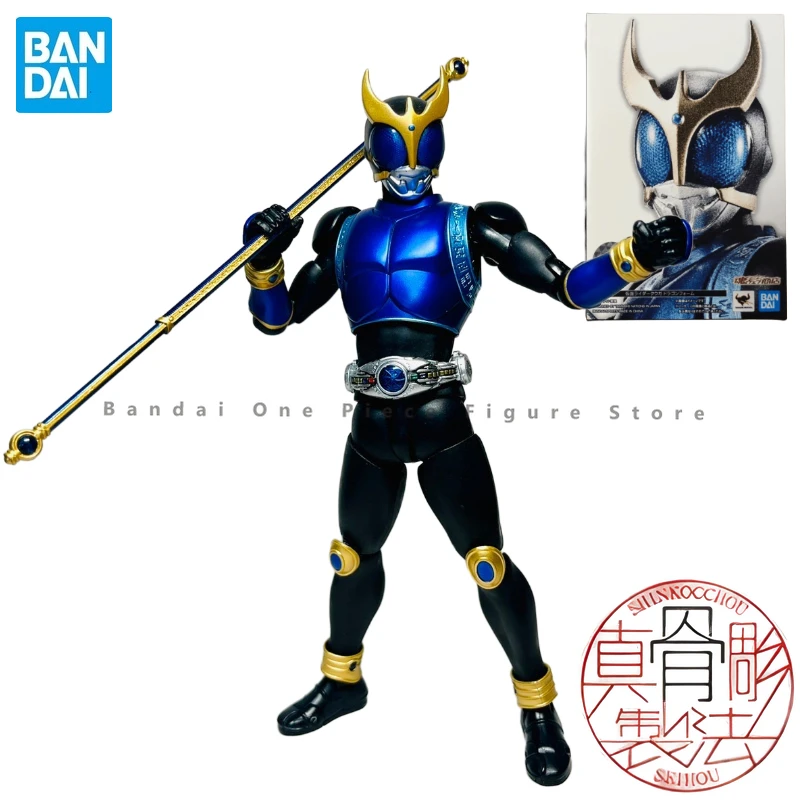 

Оригинальная Bandai SHF реальная костяная скульптура Kamen Rider Kuuga форма синего дракона экшн-фигурки анимационные игрушки подарки модель