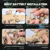 2.4G Raido RC Simulation Crocodile Model SpeedBoat Waterproof Long Battery Life Remote Control Boat Children's Water Toys Gift 4