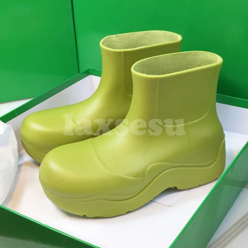 

Female Rain Boot Spring Autumn 2024 New Unique Lntegrated Molding Thick Bottom Ladies Shoes Simplicity Fashion Rain Boot