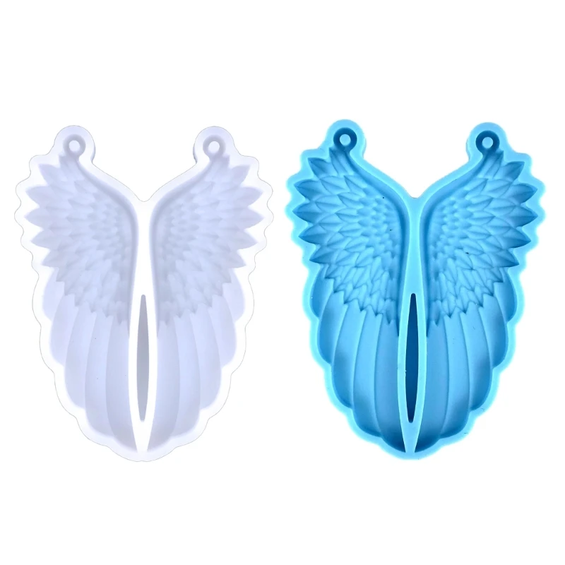 

Angel Wing Earrings Mold Jewelry Casting Mold Silicone Charm Mold Diy Crafts Mold Pendant Craft Supplies for Women