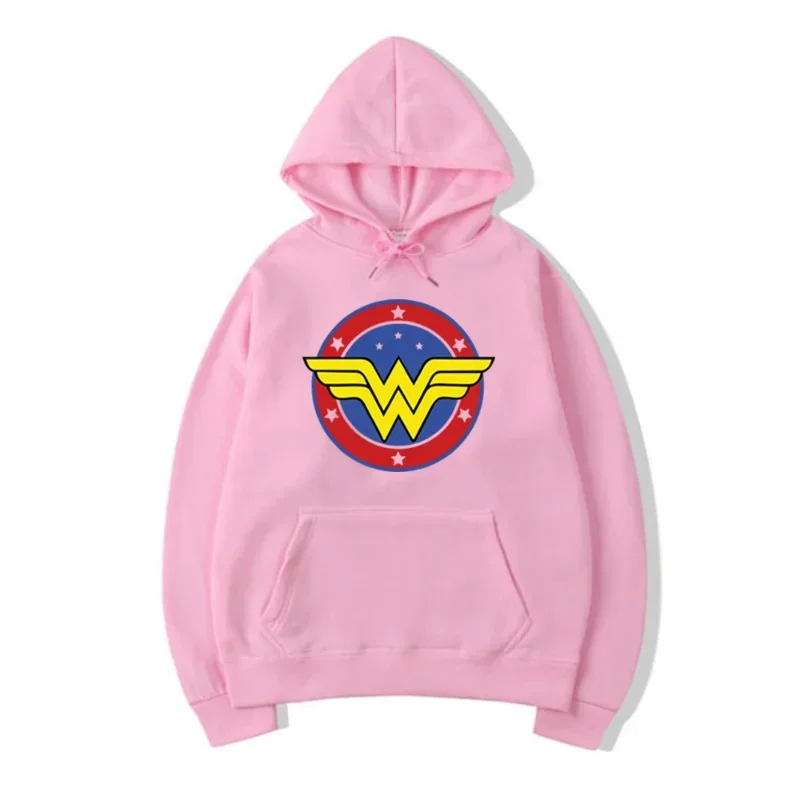 Wonder Female Hoodie Mother's Day Gift Top Feminist Hooded Sweatshirt Superhero Mama Pullovers Wonder Mom Women Graphic Hoodies 3