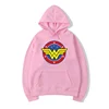 Wonder Female Hoodie Mother's Day Gift Top Feminist Hooded Sweatshirt Superhero Mama Pullovers Wonder Mom Women Graphic Hoodies 3