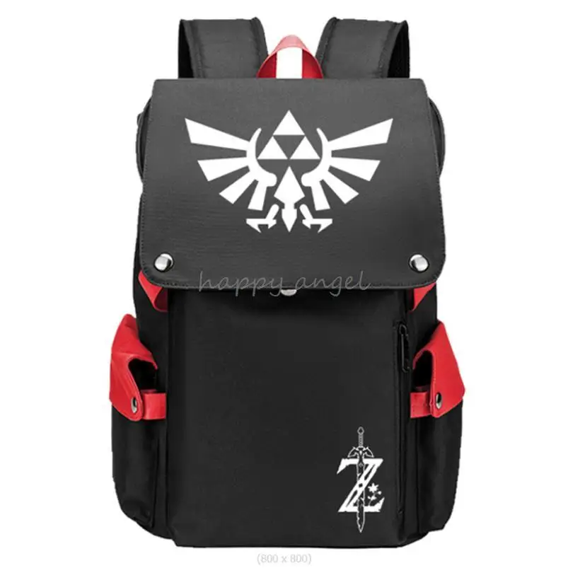 Fashion Hot Zelda Women Zaino Adolescente Ragazzi Kawaii Bookbag Laptop Zaino Studente Laptop School Bag Mochila Female