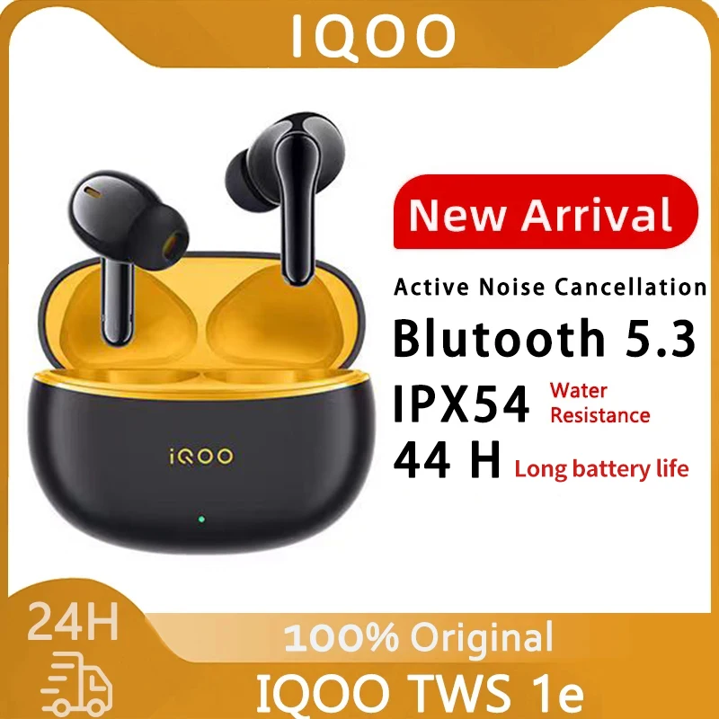 新品 vivo iQOO TWS 1i ワイヤレスイヤホン ブラック VIVO iQOO TWS 1i ワイヤレスヘッドセット ブルートゥース