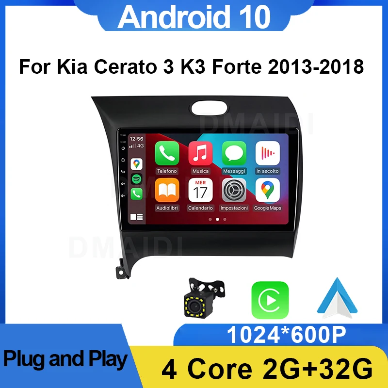 

Android радио для Kia Cerato 3 K3 Forte 2013 2014 2015 2016 2017 2018 автомобильный DVD-плеер GPS навигатор мультимедийный экран Mirror Link Wifi