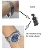 3pcs Men's Watch Set Hip-hop Punk Inlay Diamond Square Watch+Cuban Chain+Bracelet Comes With Strap Adjuster Stylish Jewelry Gift 3