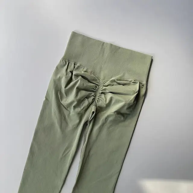 Leggings de yoga taille haute pour femmes, sans couture, effet push-up, pour le sport, le fitness, la course à pied, rehaussement des hanches, très élastiques, pour la gym