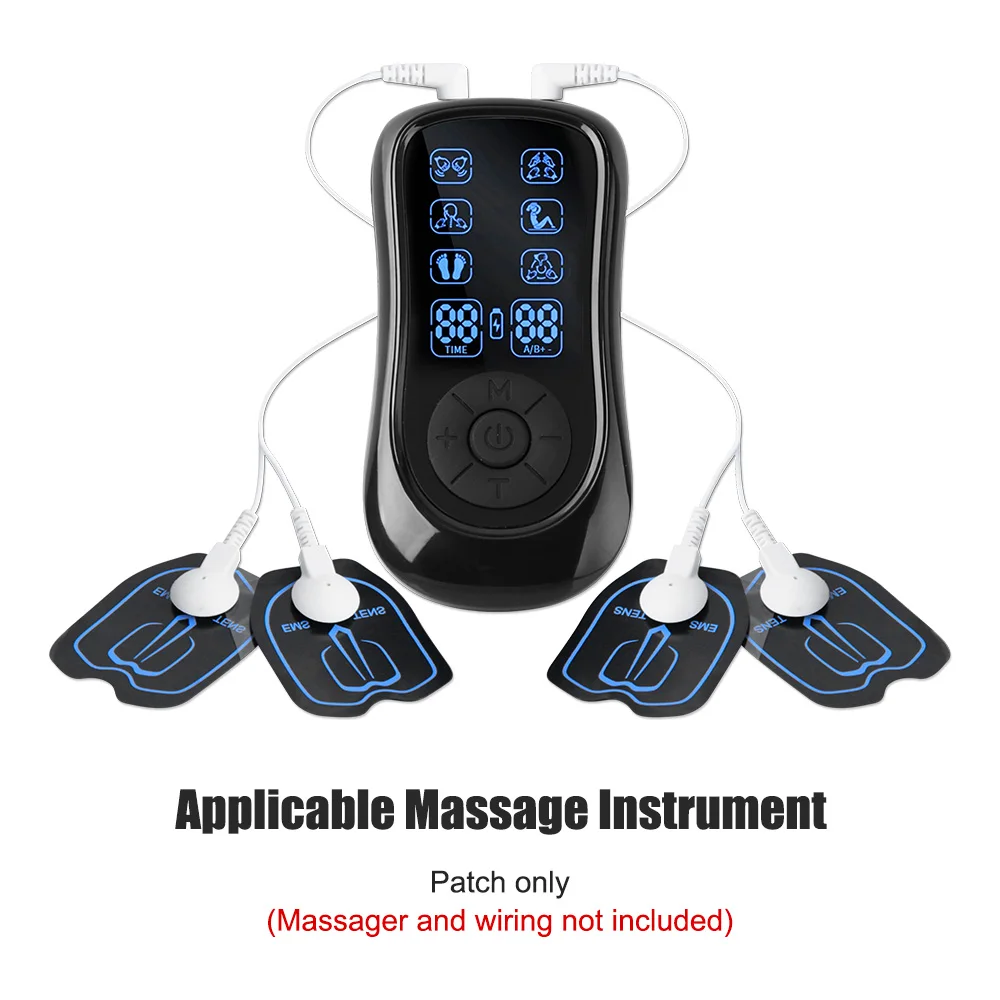 20/10PCS Electrode Pads Gel for Tens Acupuncture Physiotherapy Machine Slimming Pulse Ems Muscle Stimulator Massager Sticker muscle stimulator electrode pads