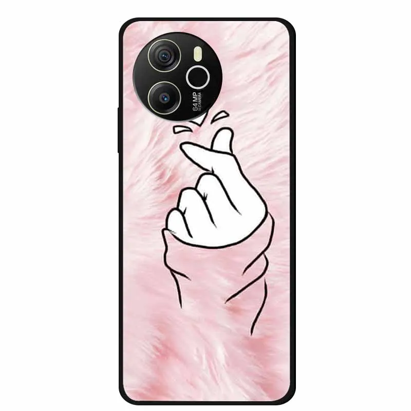 Animal Painted Soft TPU Silicone Back Cover - Fashionable Phone Case
