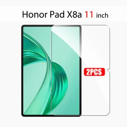 Enhanced Tempered Glass Screen Protector for 11 - Inch Tablets - 2 Pack (Honor pad x8a 11in)