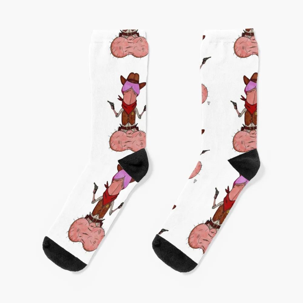 

Cowboy Cock Socks Sport Man Sock