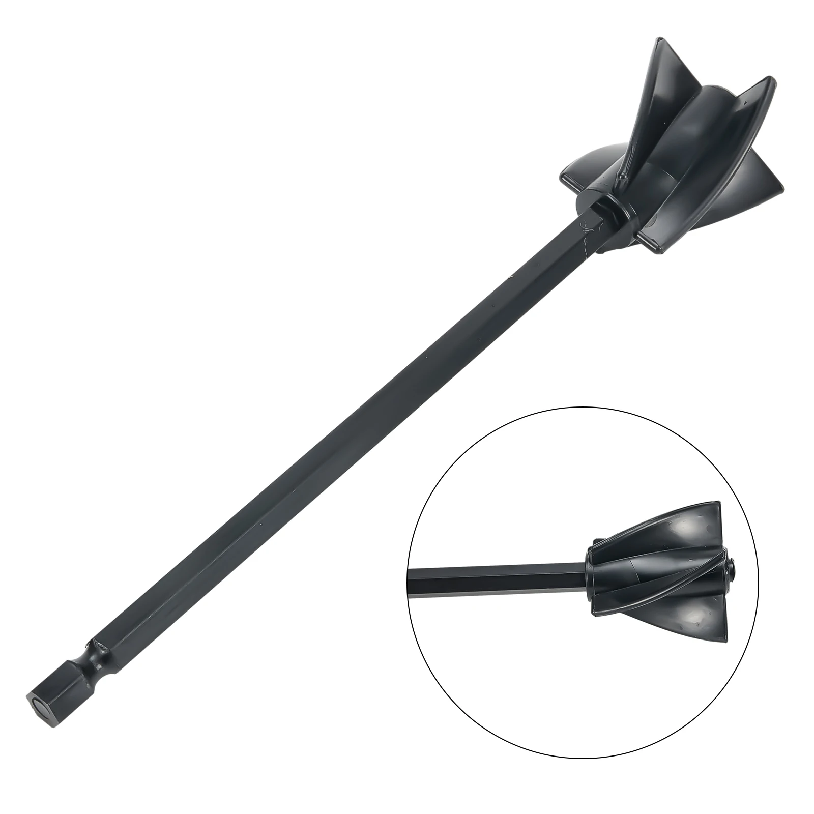 

ABS Spiral Blade Resin Mixer Blade Epoxy Resin Mixer Accessory Paint Drill Quick Mixer Multi-purpose Drilling Accessory