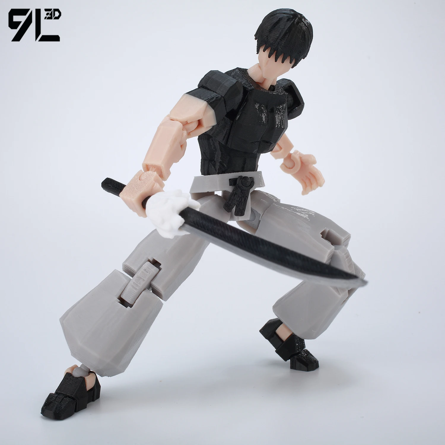 9L3D Gedruckt Jujutsu Kaisen Fushiguro Toji Anime Multi-Gelenk Shapeshift Spielzeug Action-figuren Mannequin Modell Ornamente Geschenk Spielzeug – Detail 35